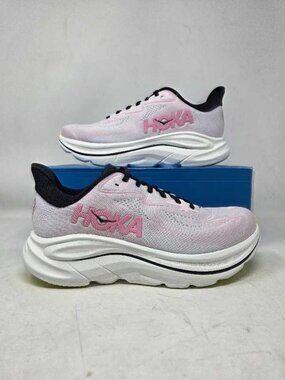 New women's 7 Wide Hoka Clifton 10 Carnation / Starlight Glow 7D 1162050